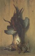 Jean Baptiste Oudry Still Life with a Pheasant (mk05) oil on canvas